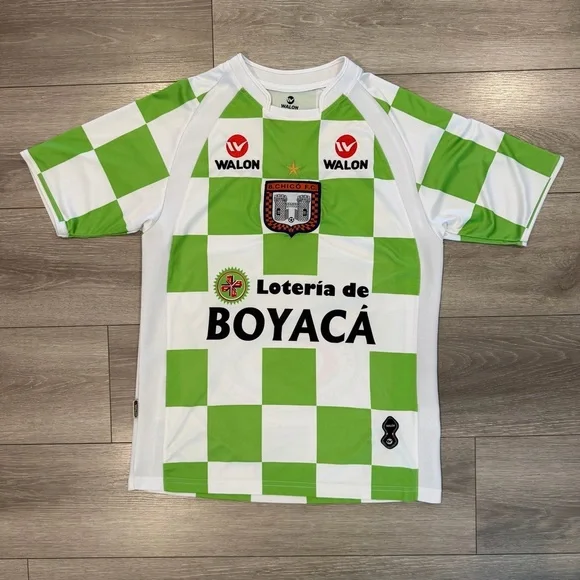 Official 2009 Walon Boyaca Chicó Colombia Soccer Jersey Sz Small - Picture 2 of 14